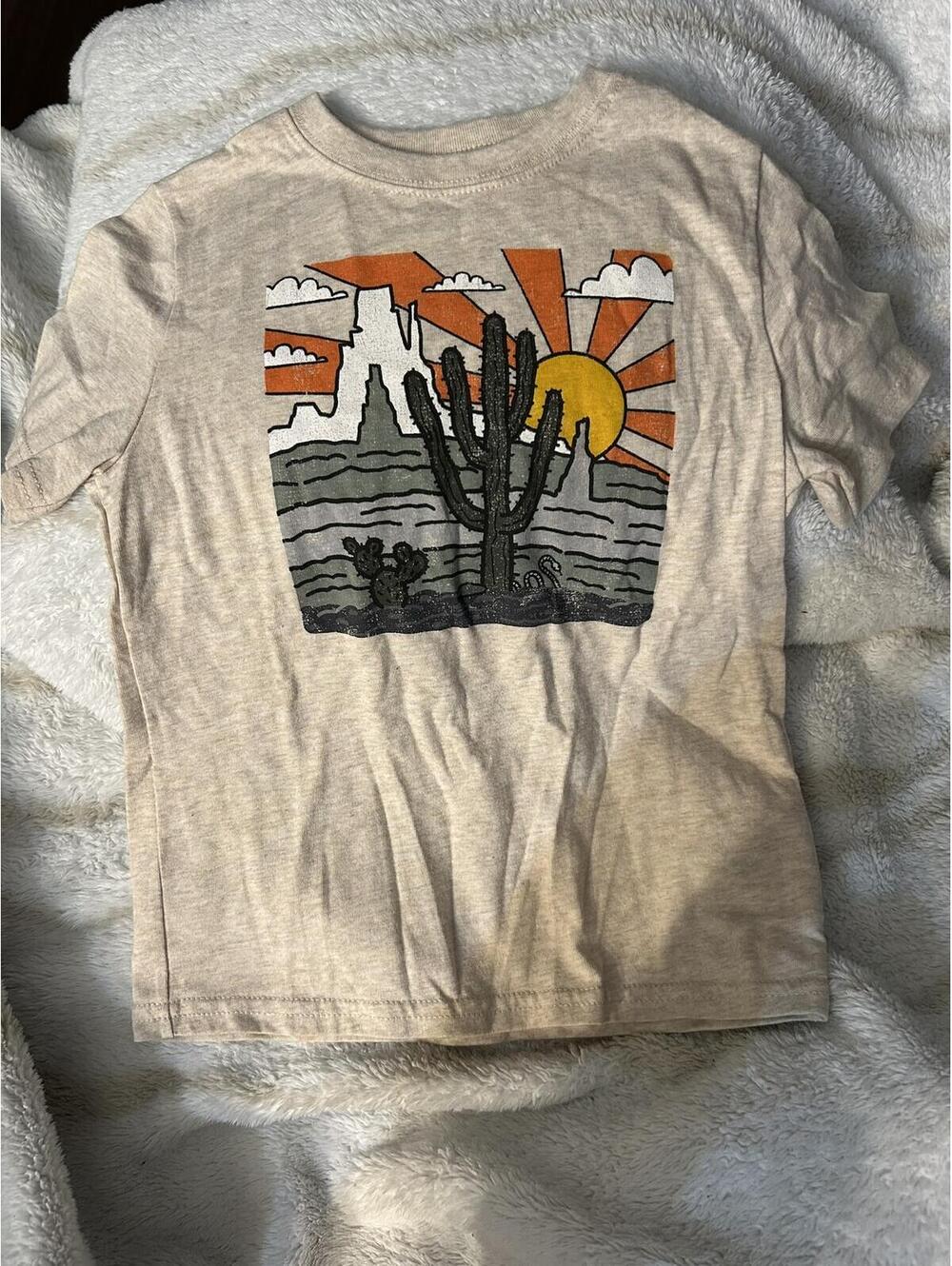 Garanimals Boys' Desert Cactus Graphic T-Shirt Size 5T